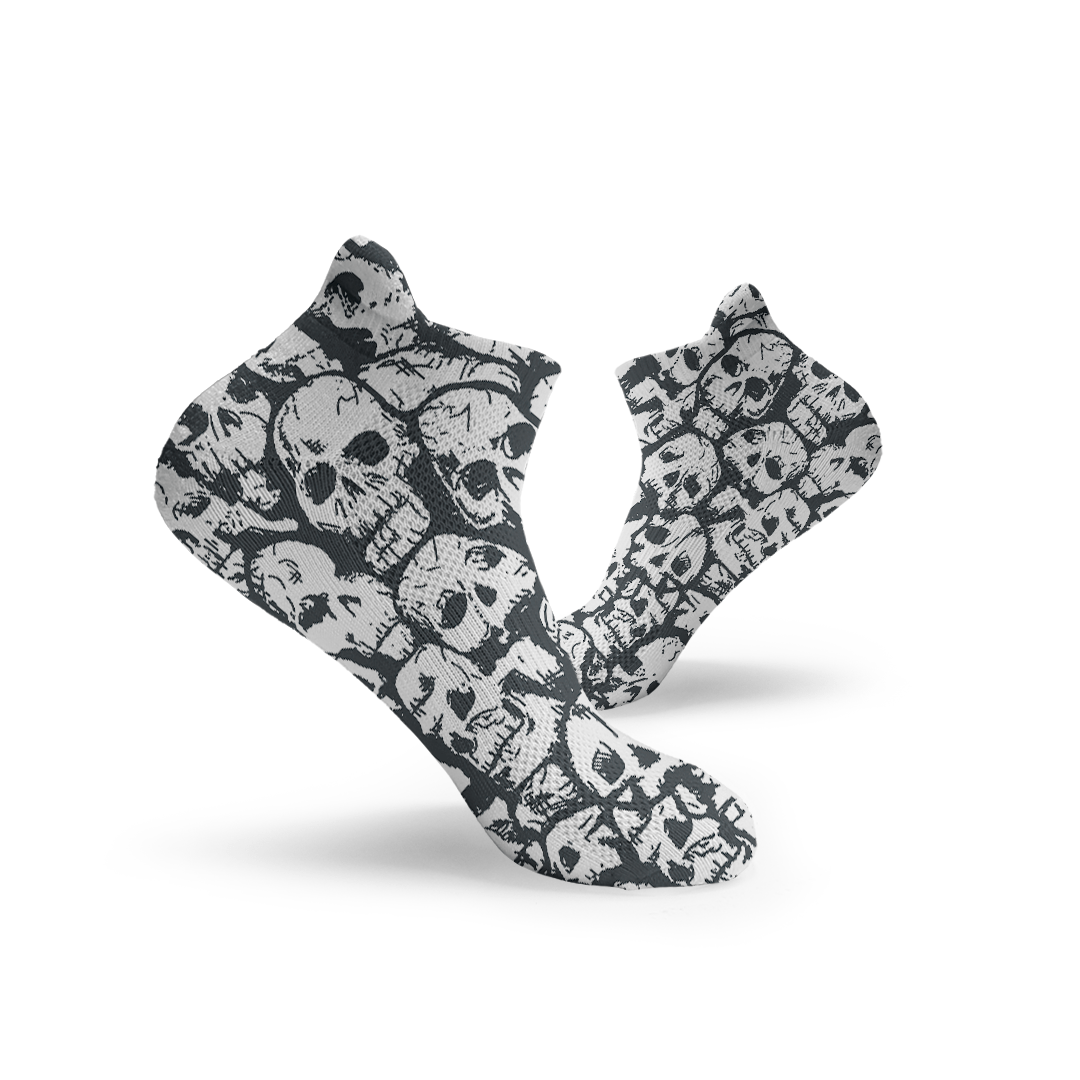 Deadly Skulls Ankle Socks