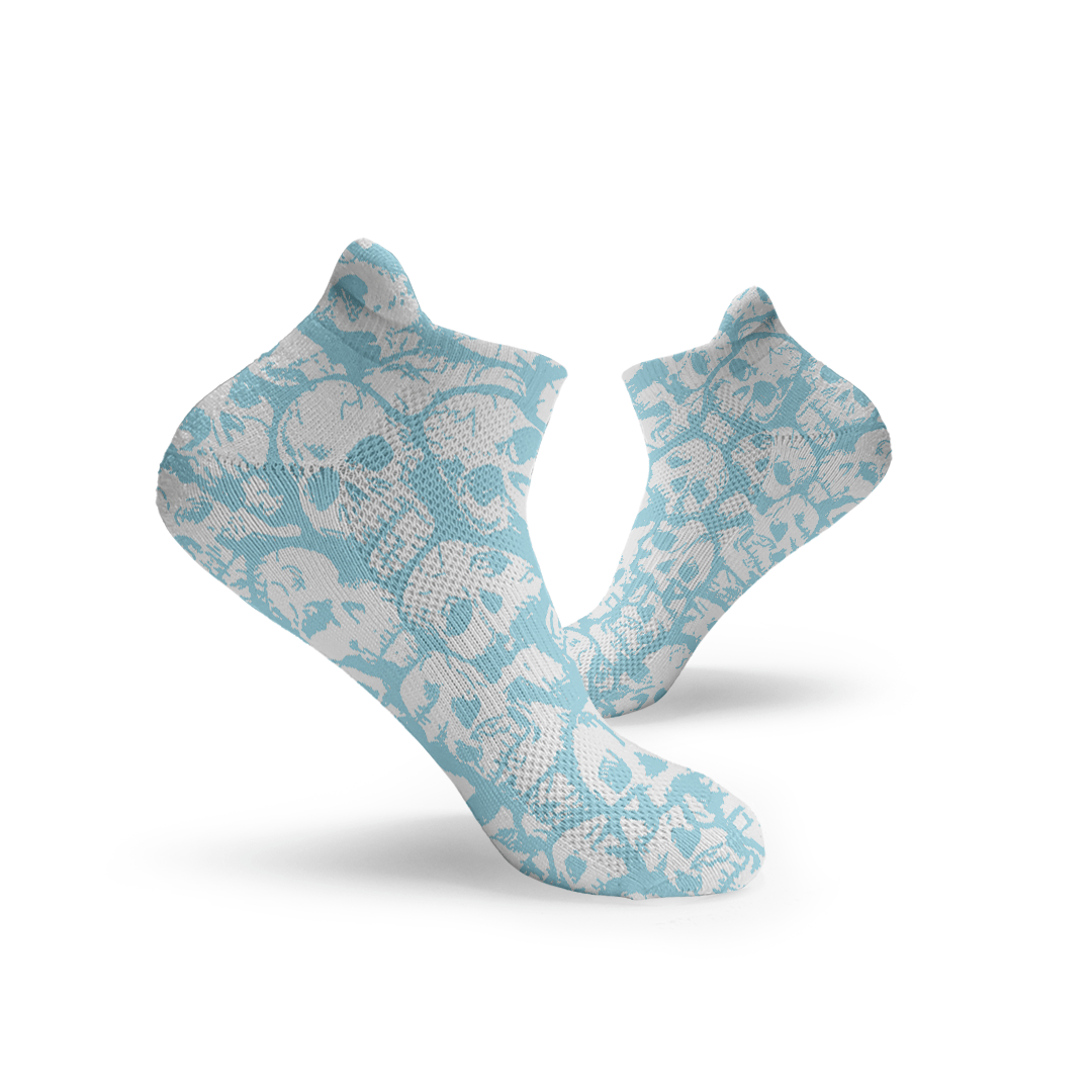Deadly Skulls Ankle Socks