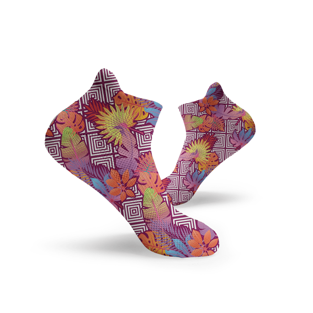 Geometric Exotic Leaves